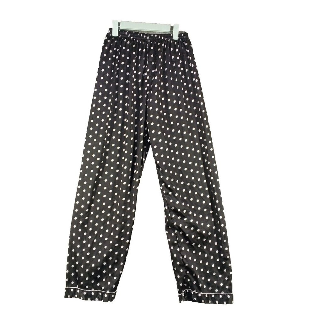 Polka Dots Sleepwear Pajama Pants Size MEDIUM(8-10)Women Casual Loungewear